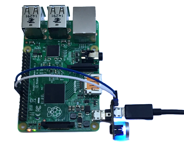 Illuminated LED shutdown switch