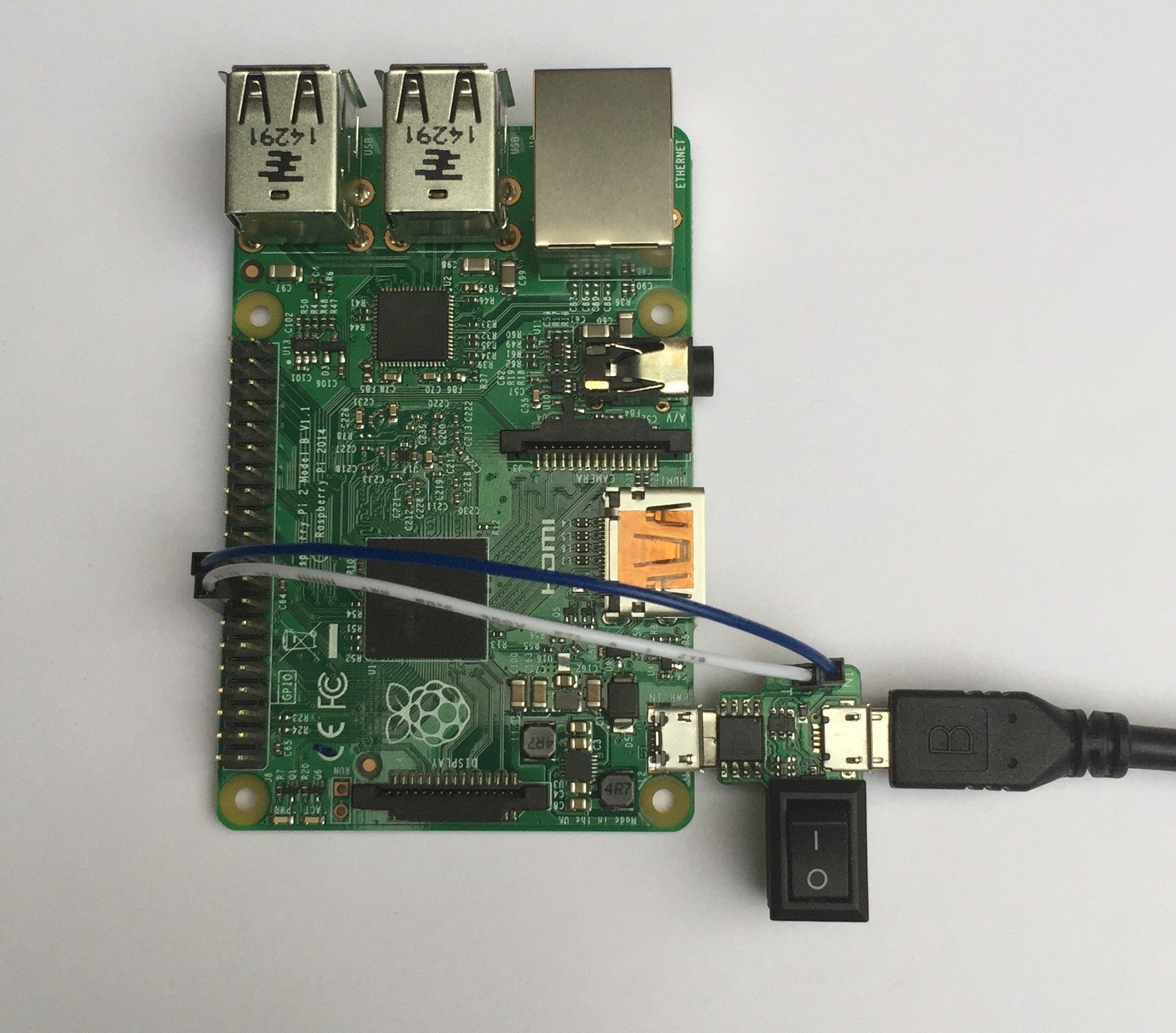 Wire Rocker Switch To Raspberry Pi Direct-plug shutdown power switch with rocker for Raspberry Pi ...
